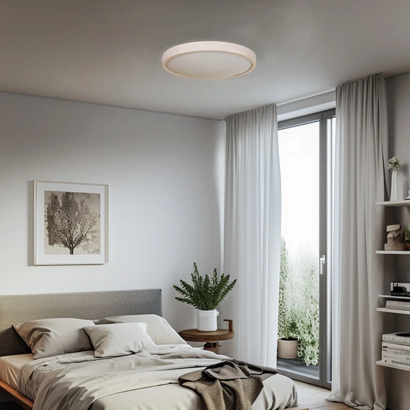 B-Ware Envostar Kris Deckenleuchte Lampe LED Decke Ø 47,5 cm weiß Modernes Licht Deko