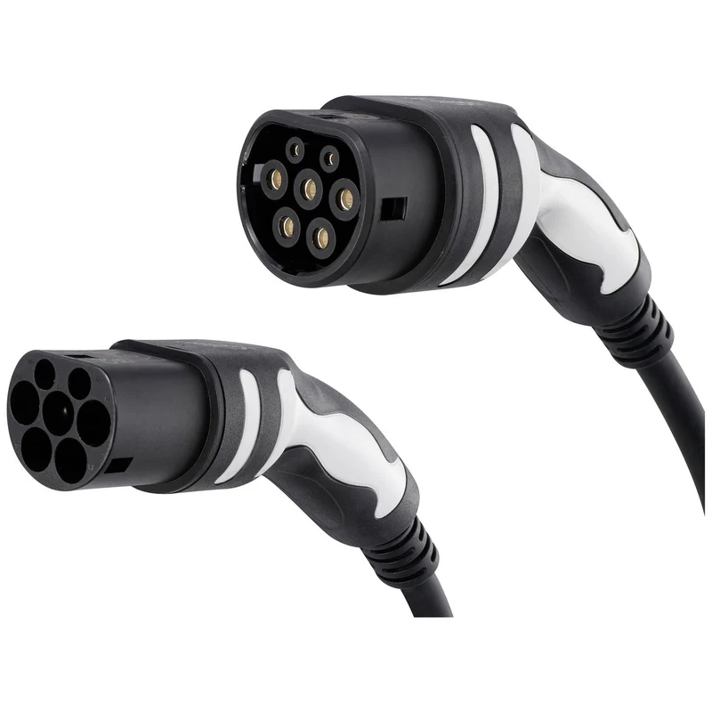 B-Ware Sygonix eMobility Kabel Ladekabel Typ 2 7m Außenbereich Schwarz