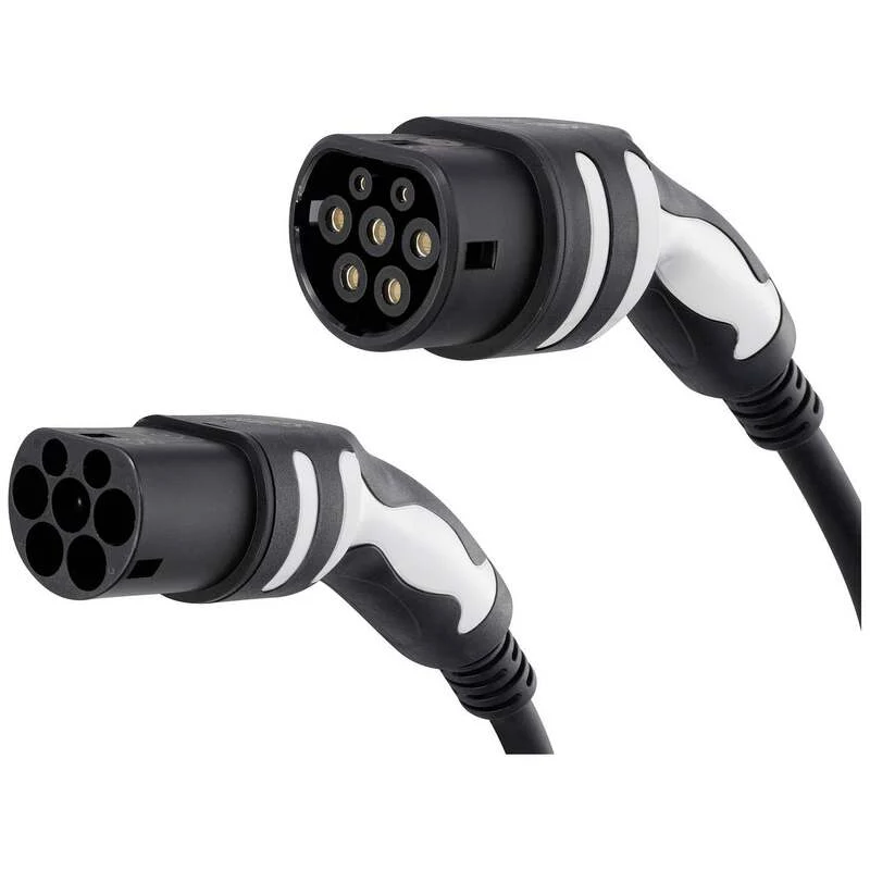 B-Ware Sygonix eMobility Kabel Ladekabel Typ 2 7m Außenbereich Schwarz