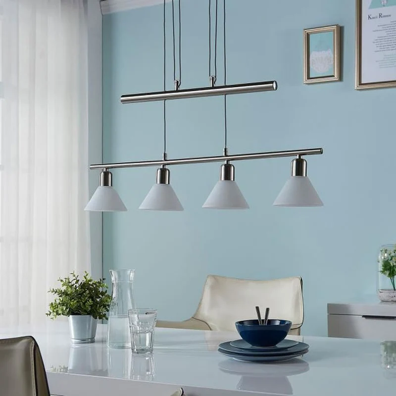 B-Ware Lampenwelt LED-Hängeleuchte Eleasa Hängeleuchte Leuchte Lampe easydim 4flammig E