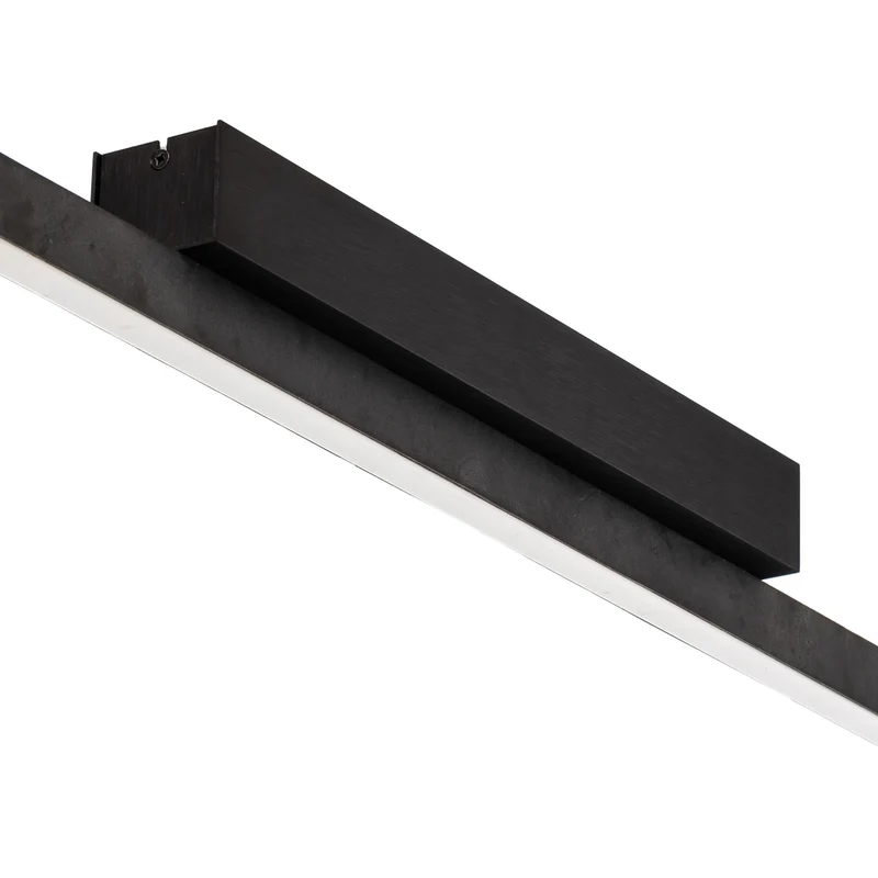 B-Ware Quitani LED-Deckenleuchte Lampe Zino Schiefer Leuchte grau dimmbar Aluminium 5