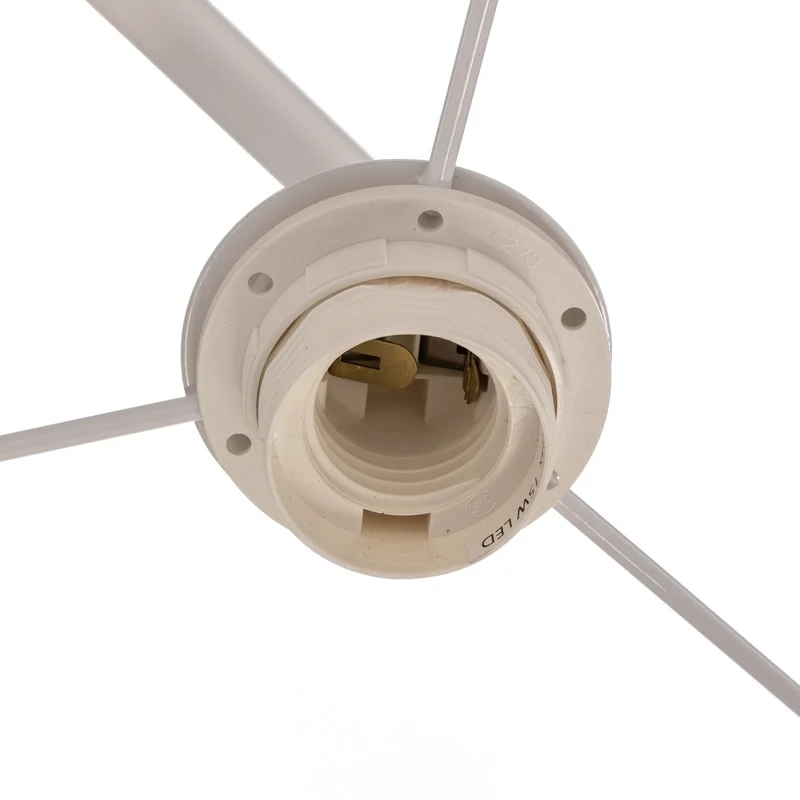 B-Ware Euluna Deckenleuchte Deckenlampe Boucle 6-flg ecru Wohnzimmer Beleuchtung
