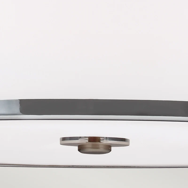 B-Ware FEISS Hängeleuchte Pendelleuchte Prospect Park nickel chrom Stahl Glas E27 LED