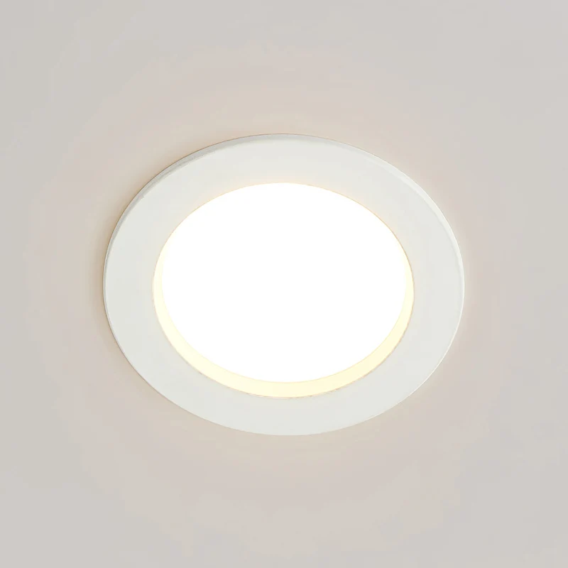 B-Ware Arcchio LED Einbauleuchte Einbaustrahler Milaine weiß dimmbar Kunststoff 10 cm