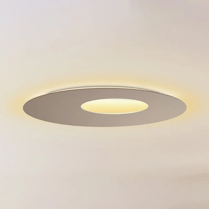 B-Ware Escale Wandleuchte Wandlampe LED Blade Open taupe Aluminium Design Wohnraum