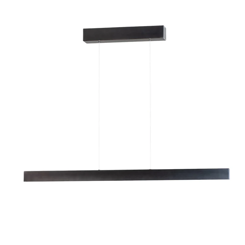 B-Ware Argon LED-Pendelleuchte Hängeleuchte Leuchte anthrazit Stahl Länge 100 cm