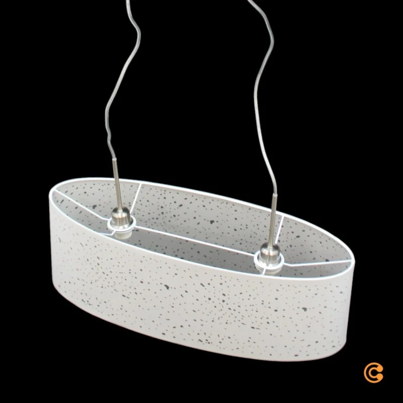 B-Ware Lindby Pendelleuchte Hängelampe Umma Weiß Wohnzimmer Esszimmer Küche E27 LED