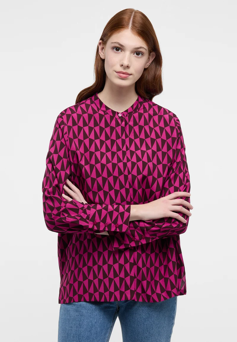 Bluse Viskose Langarm