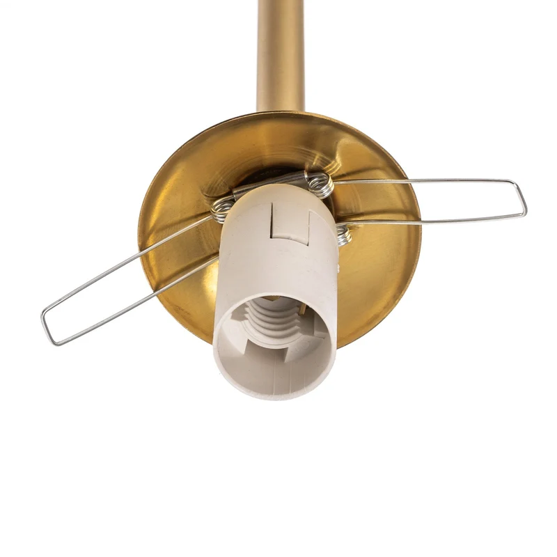 B-Ware ALDEX Wandleuchte Lampe Alison messing weiß 2-flammig Glas Metall 89cm Leuchte