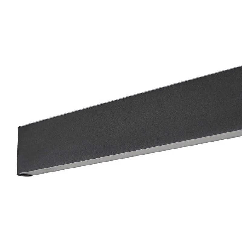 B-Ware Lucande Smart LED Deckenleuchte Lampe Mylosh schwarz CCT Tuya Wohnzimmerleuchte
