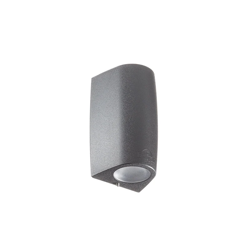 B-Ware Fumagalli Außenwandleuchte Wandlampe LED schwarz GU10 Up Down Außenleuchte