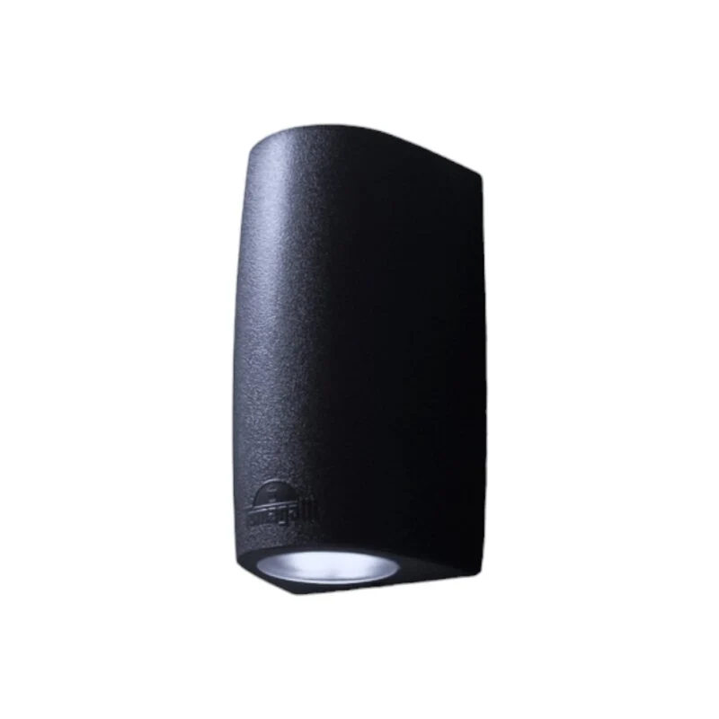 B-Ware Fumagalli Außenwandleuchte Wandlampe LED schwarz GU10 Up Down Außenleuchte