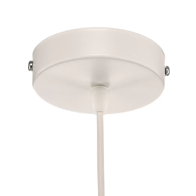B-Ware Hängeleuchte Devon grau/weiß Ø45cm E27 Hängelampe Lampe Leuchte Pendelleuchte