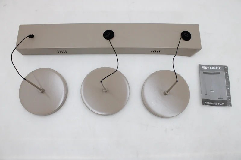 JUST LIGHT Pendelleuchte Hängelampe LED Plata sand dimmbar SIEHE TEXT/FOTO309