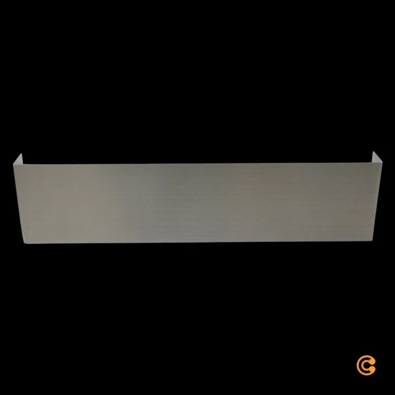 B-Ware Lampenwelt Wandleuchte Wandlampe Metall COB LED Enja Silber Beleuchtung 46 cm