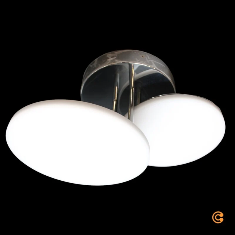 B-Ware LED Deckenleuchte Lampe Sherko Leuchte dimmbar 3 flammig Weiß matt Wohnzimmer454