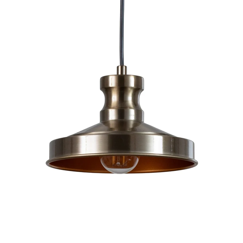 B-Ware Berceste Hängelampe Pendelleuchte Lampe 3-flammig altmessingfarben E27