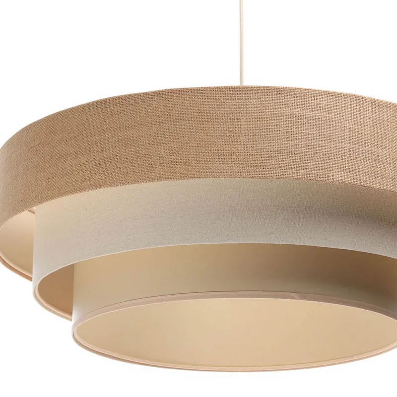 B-Ware Maco Design Hängeleuchte Pendelleuchte Jute creme beige Boho Lampe Deckenlampe
