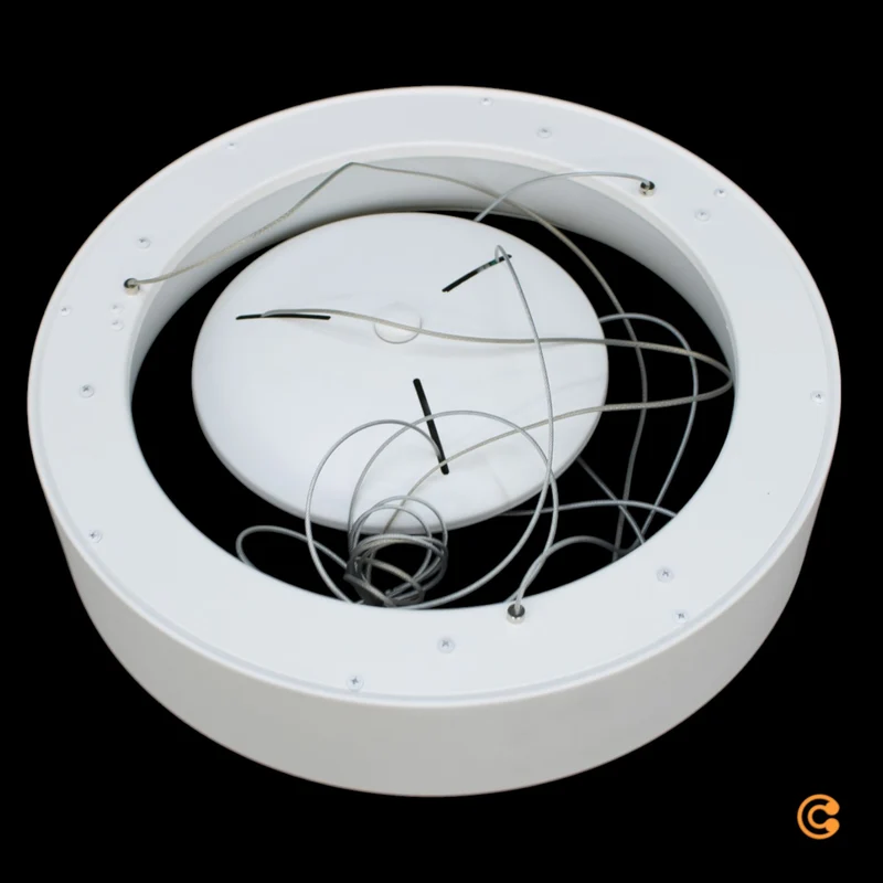 B-Ware Deko Light Sculptoris 400 342183 Pendelleuchte Hängelampe LED 30 W Verkehrsweiß