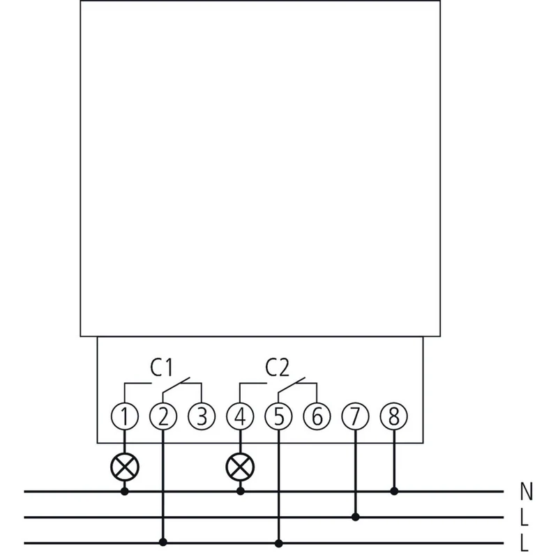 B-Ware Theben 6360100 Hutschienen-Zeitschaltuhr Digitalschaltuhr Timer Tagesprogramm