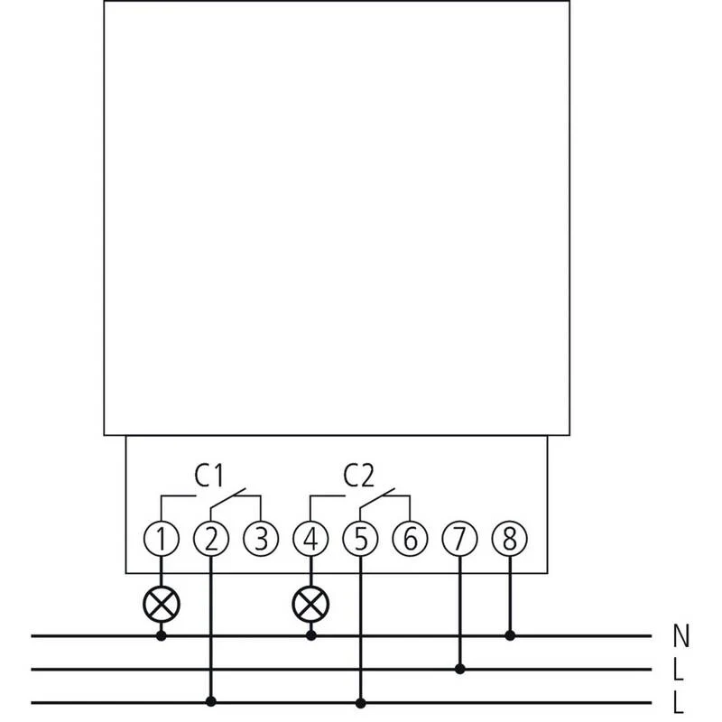 B-Ware Theben 6360100 Hutschienen-Zeitschaltuhr Digitalschaltuhr Timer Tagesprogramm