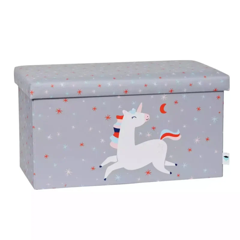 B-Ware Store it! Einhorn Sitzbank Bank Aufbewahrungsbank Box Kindersitzbank
