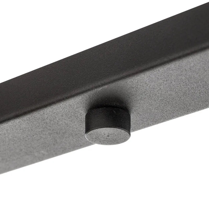 B-Ware Euluna Deckenstrahler Square Deko-Deckenlampe GU10 schwarz vierflammig linear