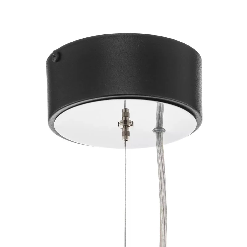 B-Ware Hängeleuchte Vento schwarz Ø 50 cm Hängelampe Pendelleuchte Pendellampe Leuchte