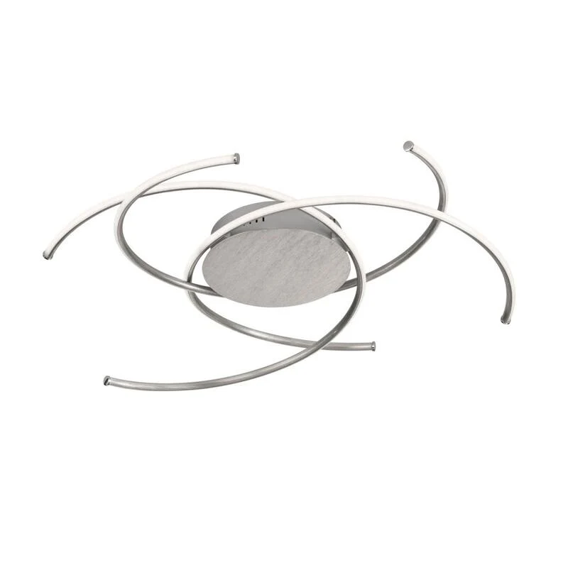 B-Ware WOFI LED Deckenlampe JULS Deckenlampe Lampe LED 1-flammig 71 cm alufarbig81