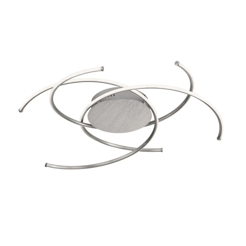 B-Ware WOFI LED Deckenlampe JULS Deckenlampe Lampe LED 1-flammig 71 cm alufarbig81