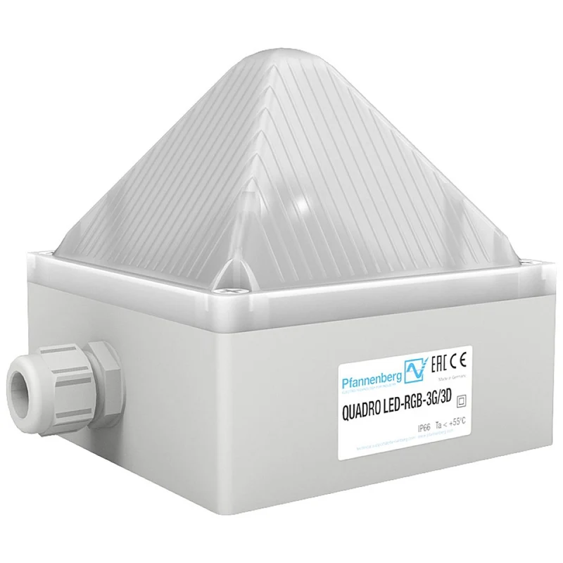 B-Ware Pfannenberg QUADRO LED-RGB-3G/3D LV Leuchte LED RGB