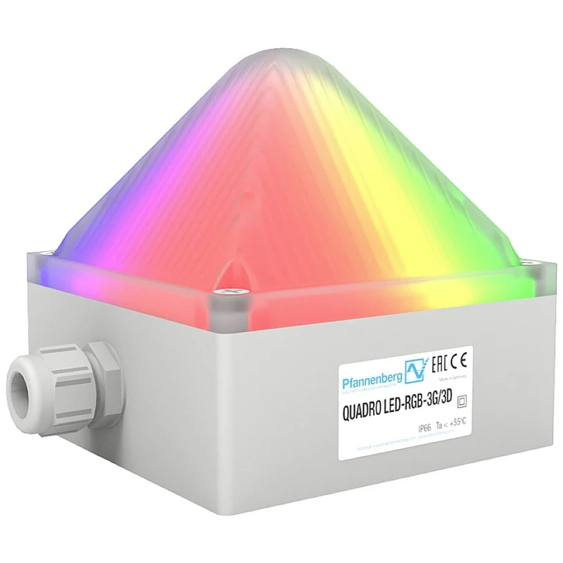 B-Ware Pfannenberg QUADRO LED-RGB-3G/3D LV Leuchte LED RGB