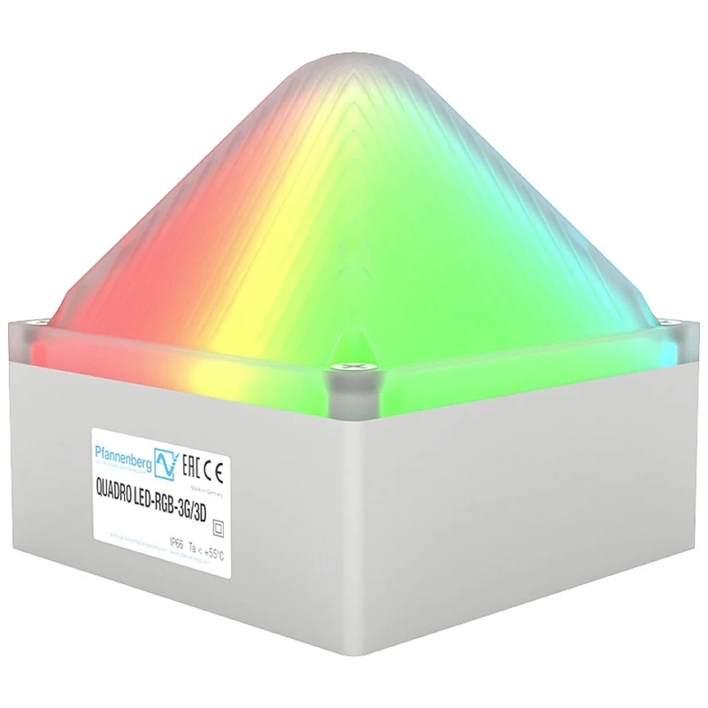 B-Ware Pfannenberg QUADRO LED-RGB-3G/3D LV Leuchte LED RGB