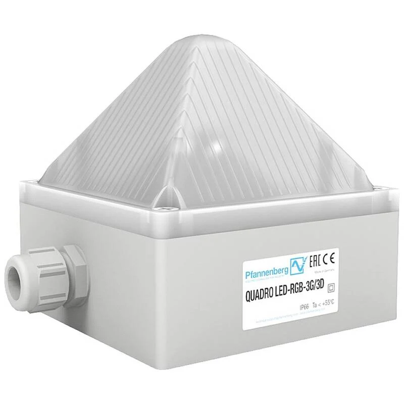 B-Ware Pfannenberg QUADRO LED-RGB-3G/3D LV Leuchte LED RGB