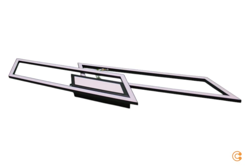 B-Ware JUST LIGHT Deckenleuchte Lampe LED Asmin schwarz CCT Aluminium Kunststoff Eisen
