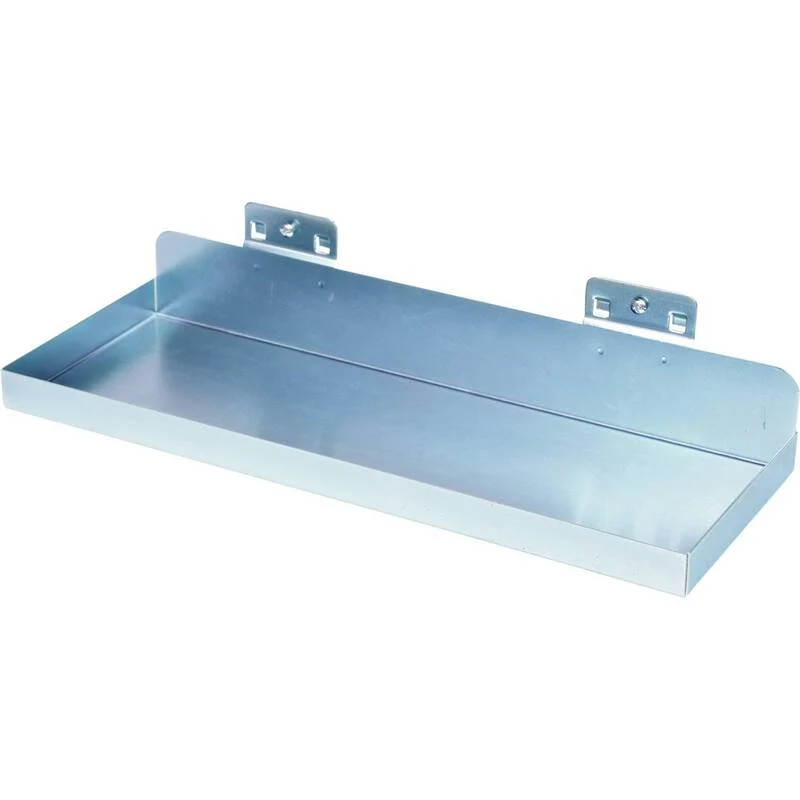 B-Ware KS Tools Ablageplatte Stahlblech 350x125mm Fixierschraube stabil langlebig 1,5mm
