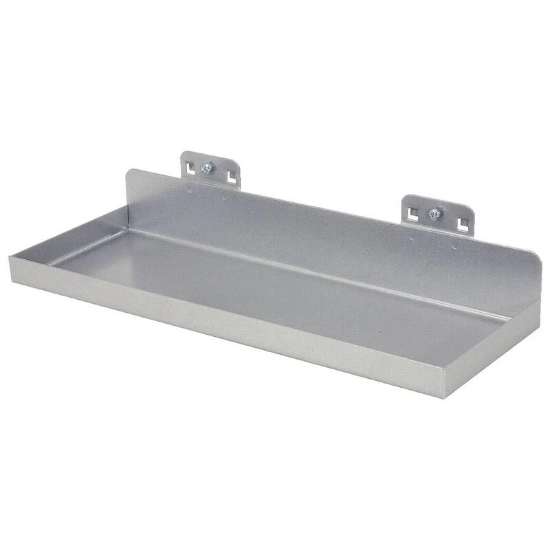 B-Ware KS Tools Ablageplatte Stahlblech 350x125mm Fixierschraube stabil langlebig 1,5mm