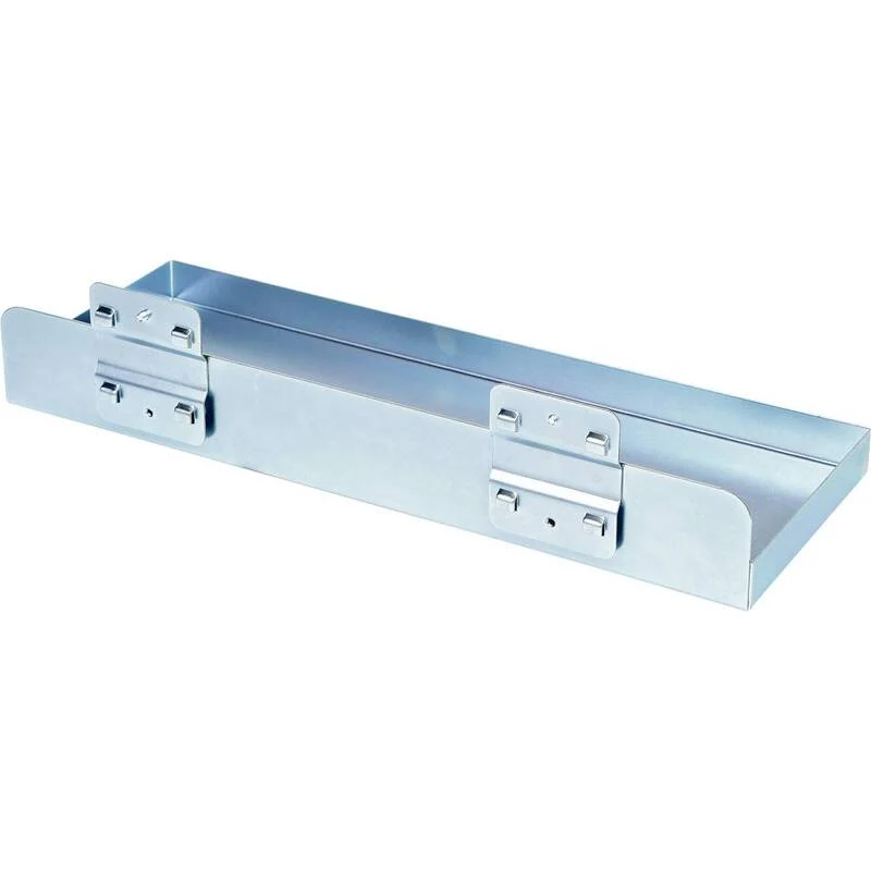 B-Ware KS Tools Ablageplatte Stahlblech 350x125mm Fixierschraube stabil langlebig 1,5mm