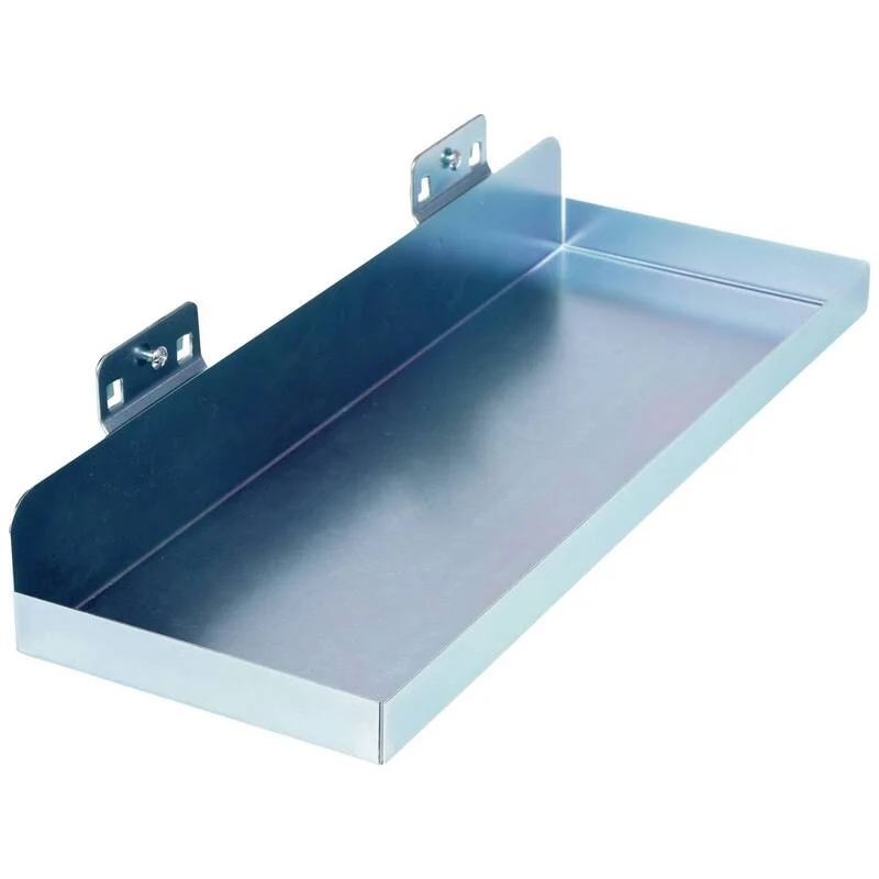 B-Ware KS Tools Ablageplatte Stahlblech 350x125mm Fixierschraube stabil langlebig 1,5mm