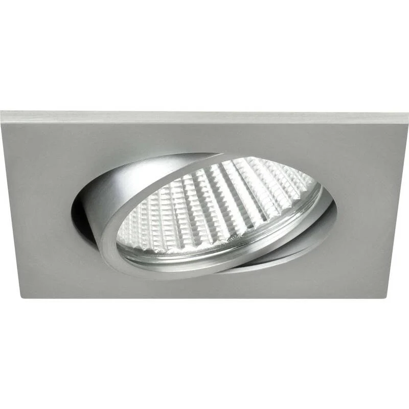 B-Ware Brumberg LED Einbaustrahler Deckenspot Einbauleuchte Aluminium quadratisch 2700K