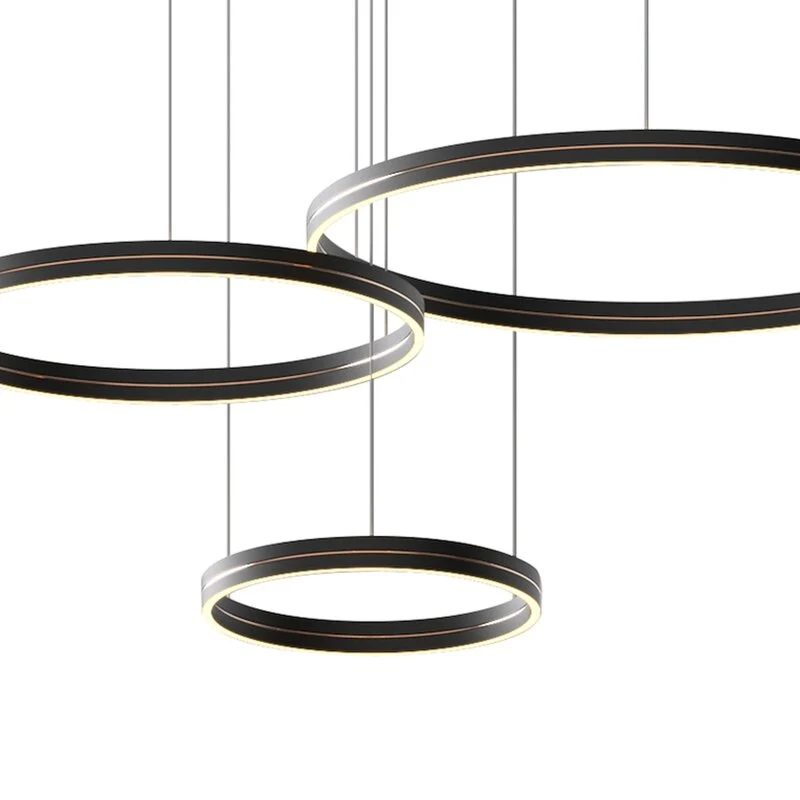 B-Ware Milagro Lighting Hängeleuchte Pendelleuchte Gravity Metall schwarz Lampe