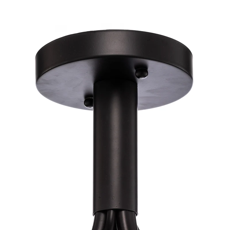 B-Ware Avonni Deckenleuchte AV-4286-12-BSY mit Rauchglaskugeln Deckenlampe Lampe Spot