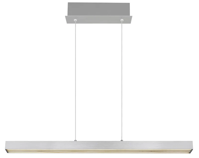 B-Ware Globo Hängeleuchte Pendelleuchte LED CCT Memoryfunktion Gebürstet 150cm