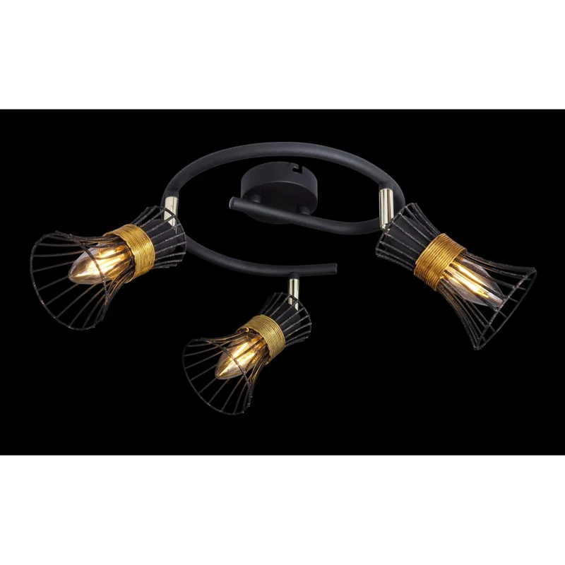 B-Ware Globo Lighting Deckenleuchte Lampe Spirale 3-flammig Wohnraum Beleuchtung