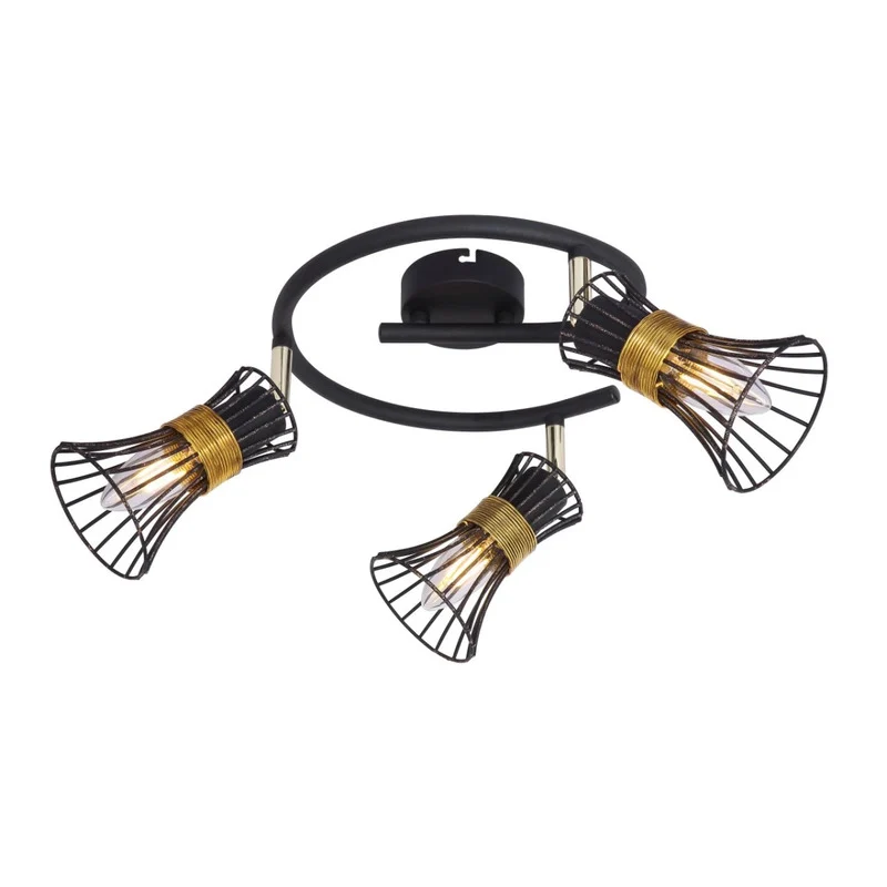 B-Ware Globo Lighting Deckenleuchte Lampe Spirale 3-flammig Wohnraum Beleuchtung