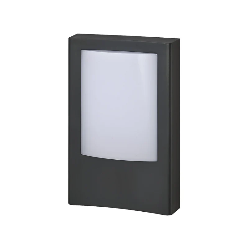B-Ware OSRAM Außenwandleuchte Außenlampe LED Wandlampe Eingang dunkelgrau Aluminium