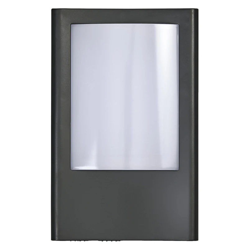 B-Ware OSRAM Außenwandleuchte Außenlampe LED Wandlampe Eingang dunkelgrau Aluminium
