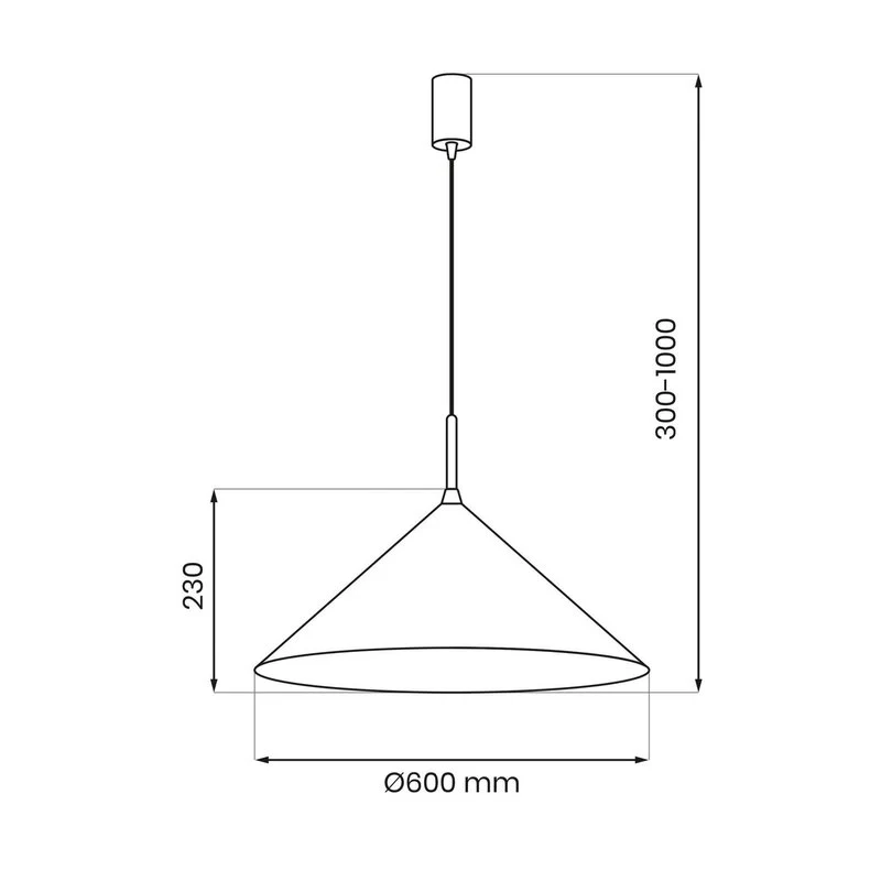 B-Ware Eko-Light Capital Hängeleuchte Pendelleuchte Lampe blau 1 flammig GX53 Ø 60 cm