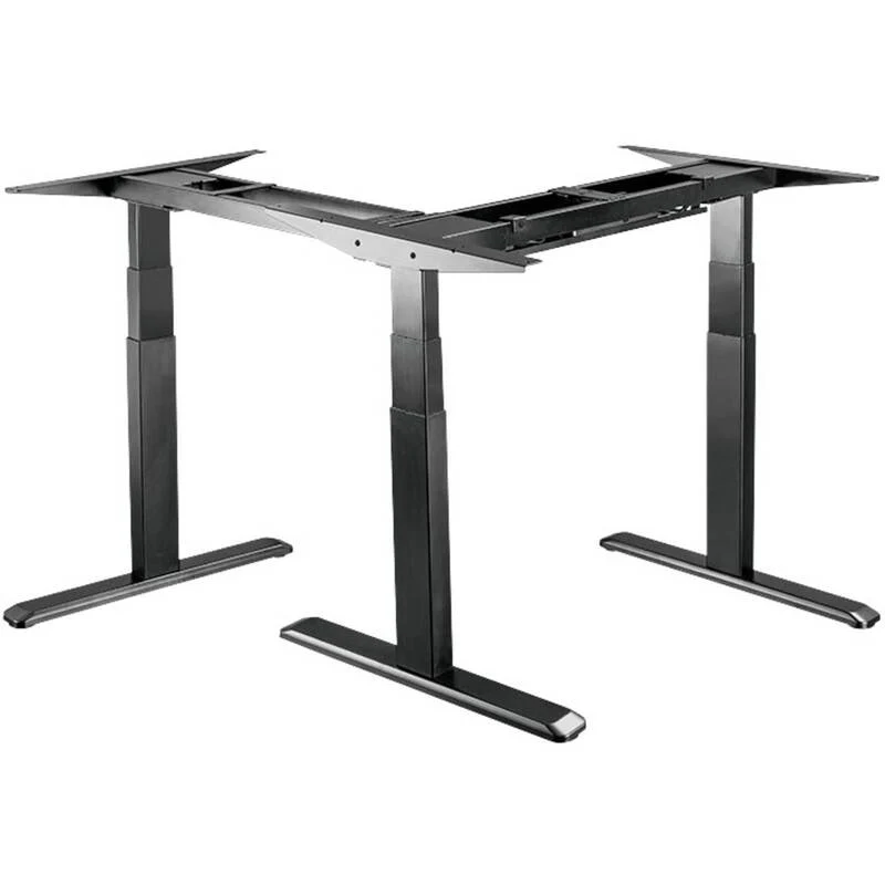 B-Ware LogiLink Sitz Steh Schreibtischgestell elektrisch höhenverstellbar 1200x620 mm