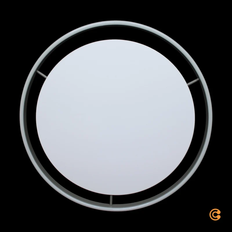 B-Ware JUST LIGHT Deckenleuchte Lampe LED RITUS Silber Metall Warmweiß dimmbar